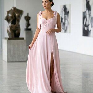 NWT AZAZIE MARIN DRESS IN BLUSH PINK 349549 - A8